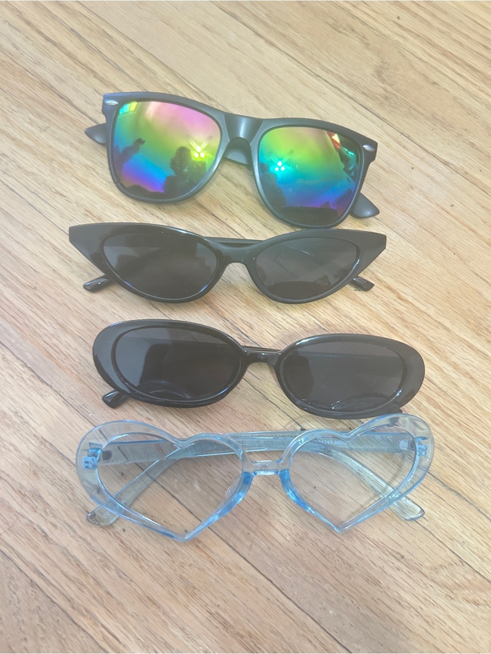Kids Blue Sunglasses fun shapes and colors - UV Protection